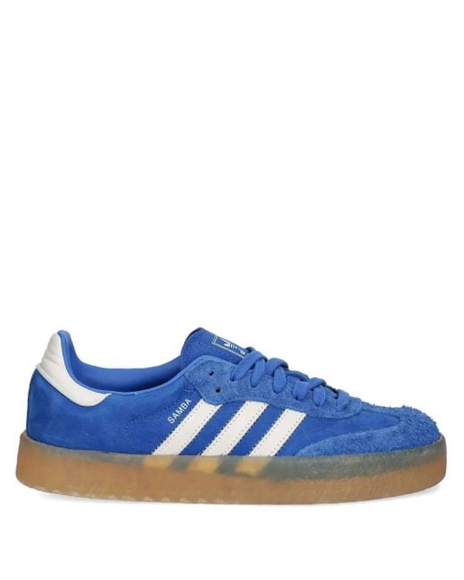 Adidas Blue Samba Sneakers