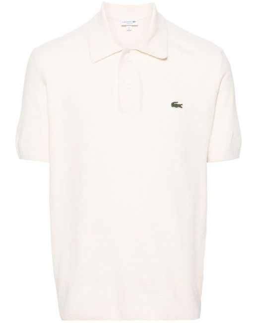 Lacoste Natural Summer Pack Terry-cloth Polo Jumper for men