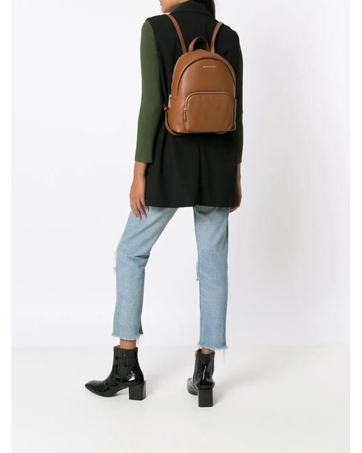 Michael Kors Brown Erin Leather Backpack
