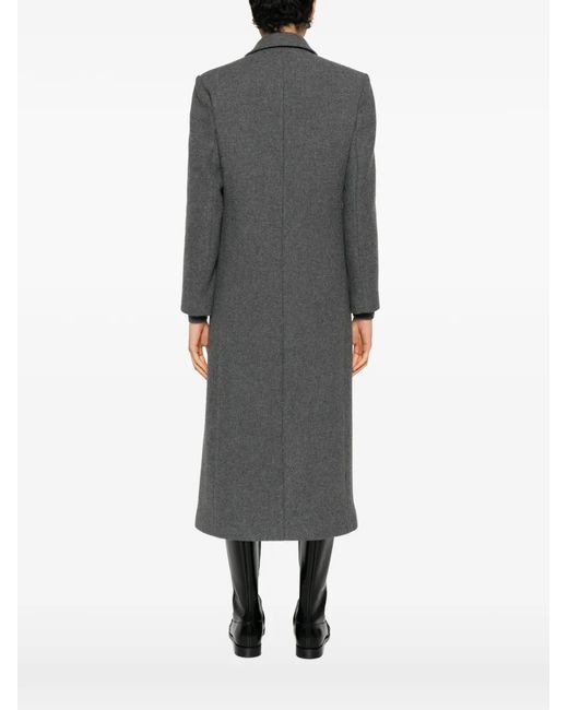 Abrigo con doble botonadura Jucca de color Gray