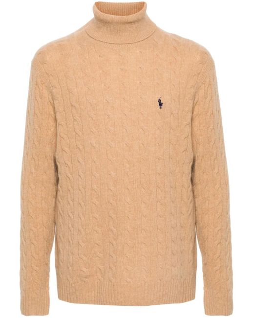 Jersey con motivo Polo Pony Polo Ralph Lauren de hombre de color Natural