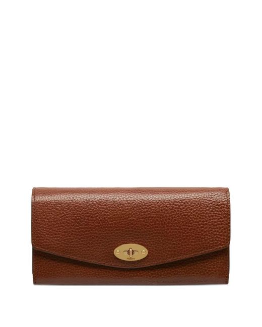 Mulberry Darley Leren Portemonnee in het Brown