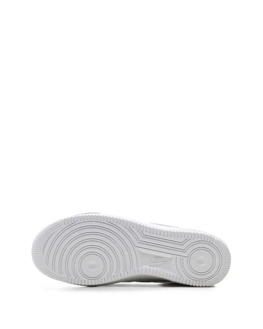 Nike White Air Force 1 Low '07 Patent-Leather Sneakers for men