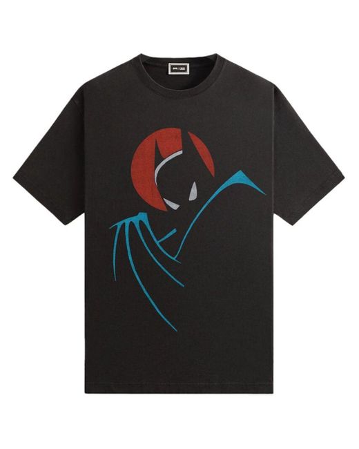 Kith Black X Batman Cotton T-Shirt for men