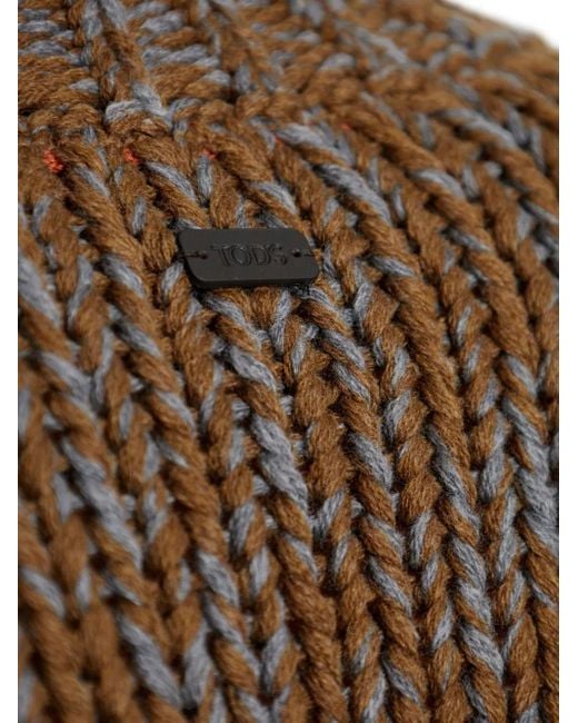 Tod's Brown High-Neck Sweater for men