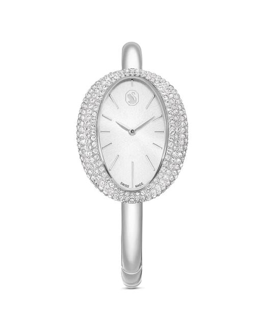 Swarovski White Imber Crystalline 35Mm Bangle Watch