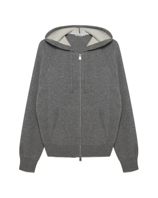 Jonathan Simkhai Gray Jackson Zip-Up Hoodie for men