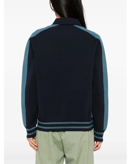 Maison Kitsuné Blue Flash Fox Polo for men
