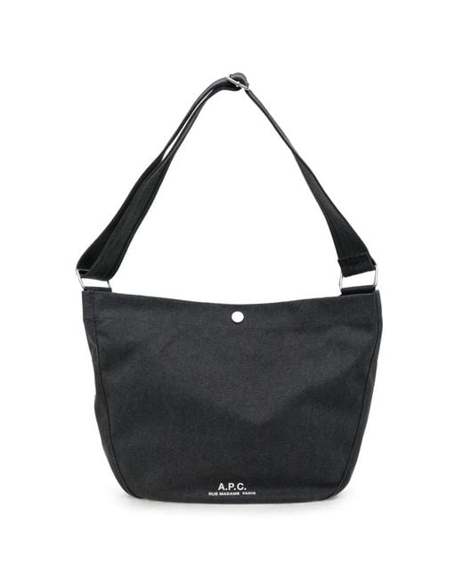 Borsa A Tracolla Journal di A.P.C. in Black