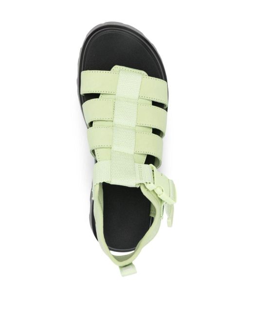 Ugg Green Cora Leather Sandals