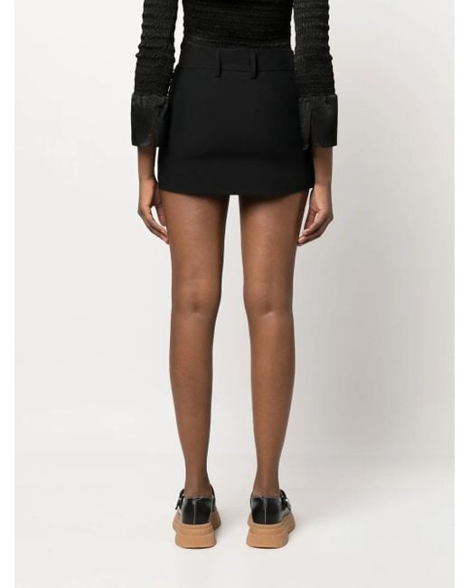 Blanca Vita Black Klassischer Minirock