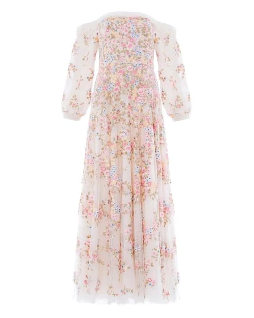 Needle & Thread Pink Lunaria Gown