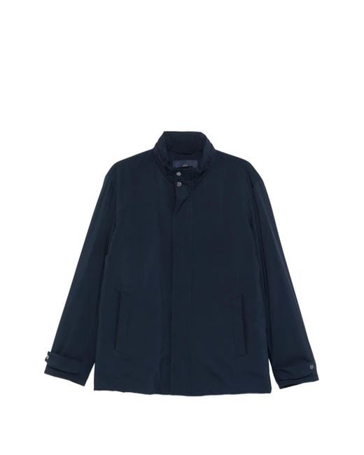Paul & Shark Blue Button-Up Jacket for men