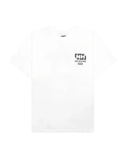 Neighborhood NH T-Shirt mit Logo-Print in White für Herren