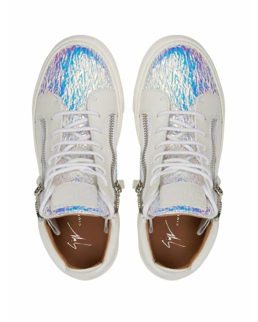 Giuseppe Zanotti White Kris Sneakers