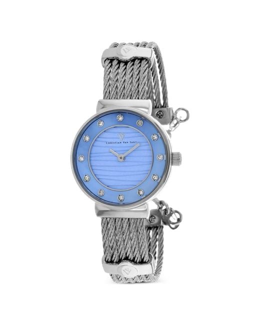 Christian Van Sant Blue Cavo 28Mm Watch