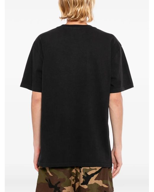 Melt Black T-Shirt À Imprimé Graphique for men