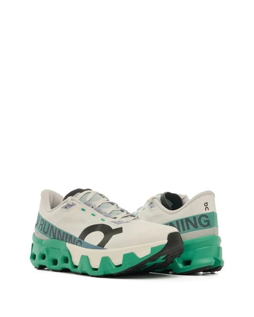 On Shoes Green Cloudmster Hyper Sneakers for men