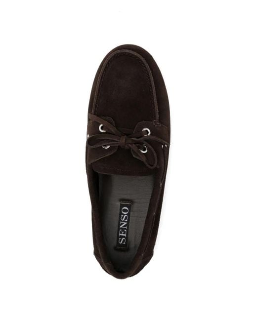 Senso Black Bateau Ii Flats