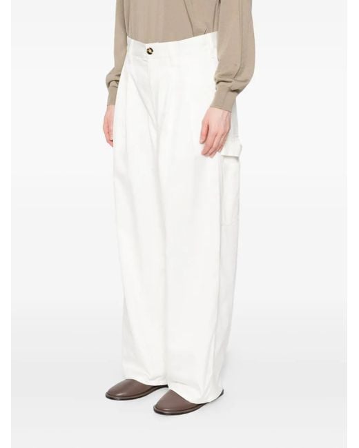 Sofie D'Hoore White Polke Trousers