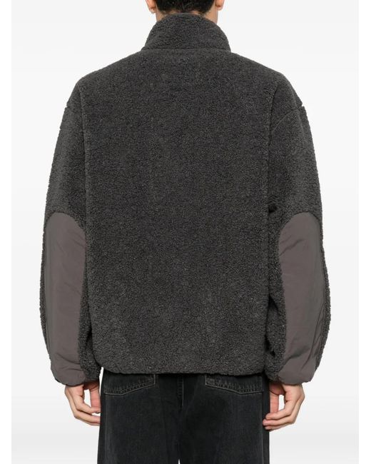 Maison Kitsuné Black Fleece Panelled Jacket for men