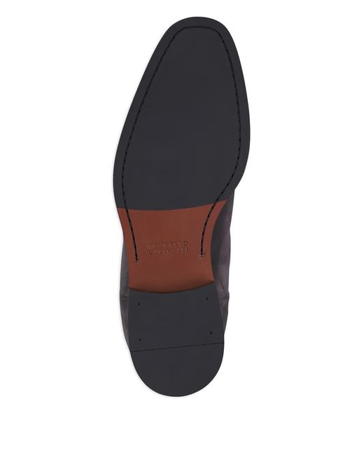 Brunello Cucinelli Brown Elastic-Panel Suede Boots for men