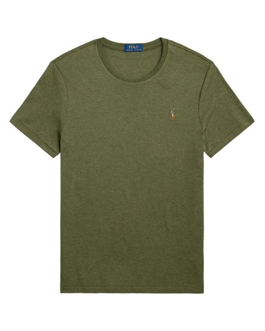 Polo Ralph Lauren Green Polo Pony-Embroidered T-Shirt for men