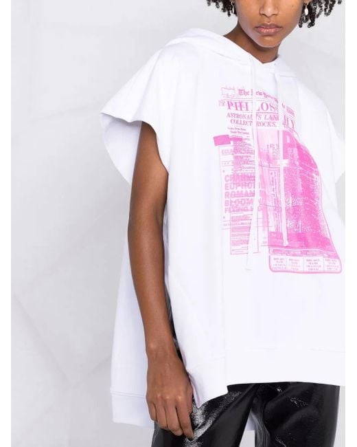Philosophy Di Lorenzo Serafini ノースリーブ パーカー Pink