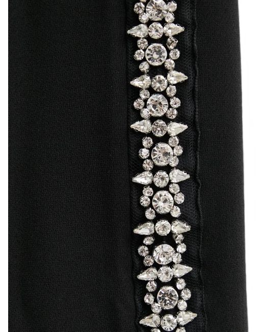 Ba&sh Black Scotty Crystal-Embellished Sweatshirt