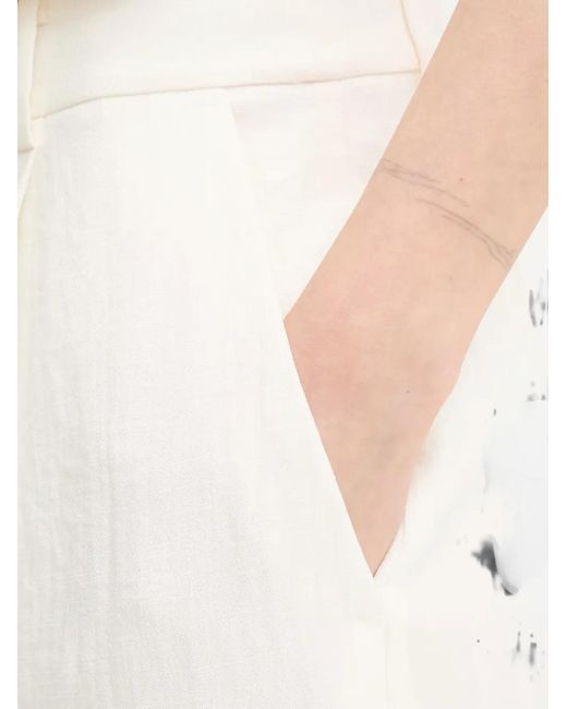 Munthe White Kosmila Tailored Trousers