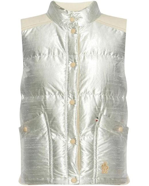 Moncler White Pinchot Gilet
