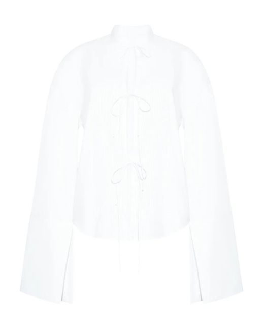 Camisa Mick Adam Lippes de color White