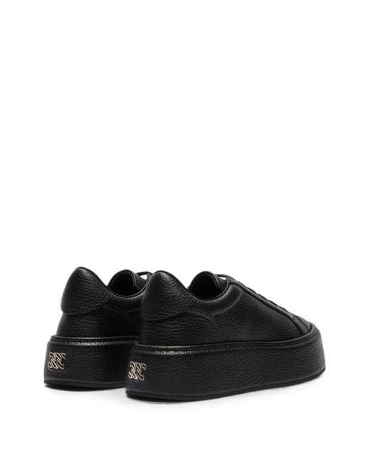 Casadei Black I-Box Leather Sneakers