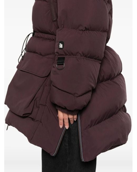 Bacon Parka Met Ritssluiting in het Purple