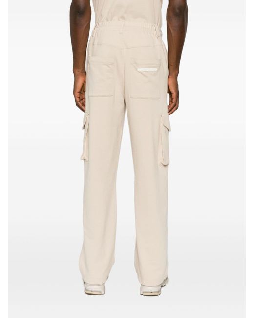 Pantalon cargo en coton à patch logo Sandro pour homme en coloris Natural