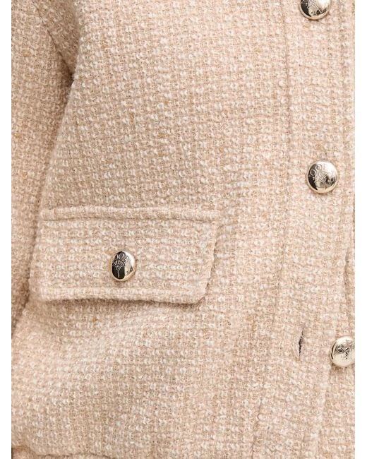 Joop! Natural Tweed Flap-Pocket Jacket
