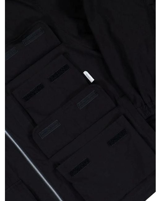 Giacca Modular 01 di (w)taps in Black da Uomo