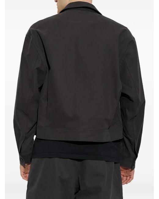 Studio Nicholson Black Drey Cotton Jacket for men