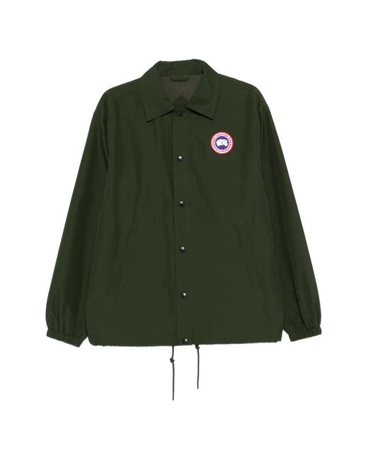 Canada Goose Green Regency Blouson Jacket for men