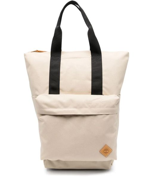 Timberland Natural Logo-Patch Backpack for men