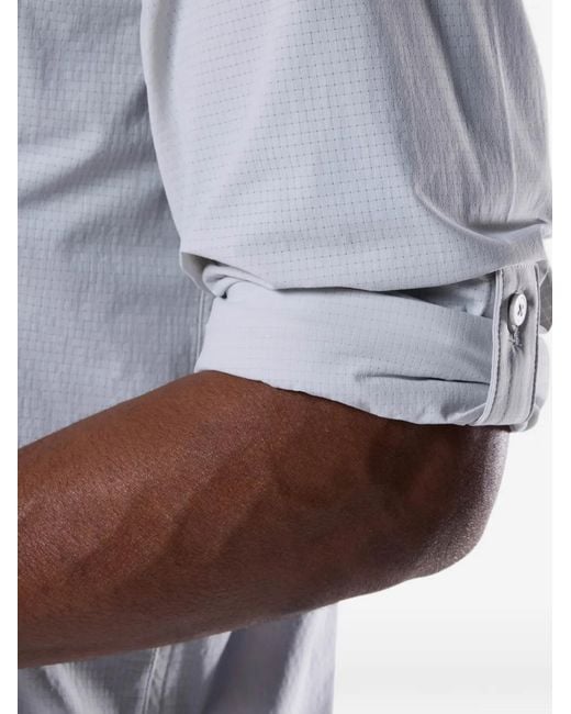 Camicia Con Logo di Rossignol in Blue da Uomo