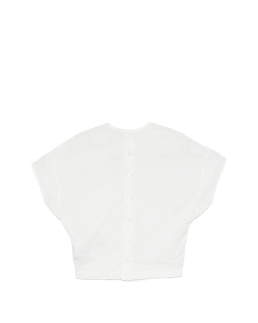 And Wander White Button Shirt