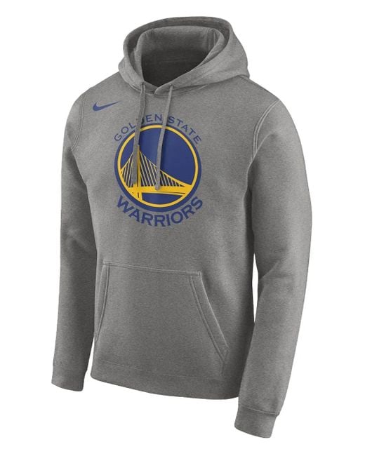 Nike Gray Wonba Gsw Essential Hoodie for men