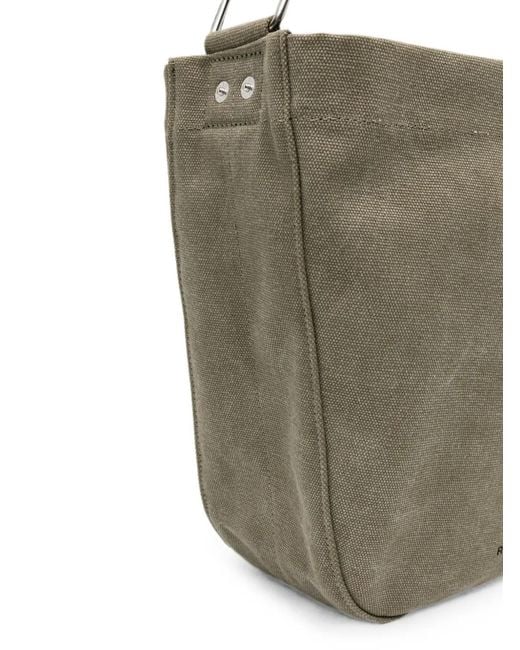 A.P.C. Gray Small Journal Shoulder Bag