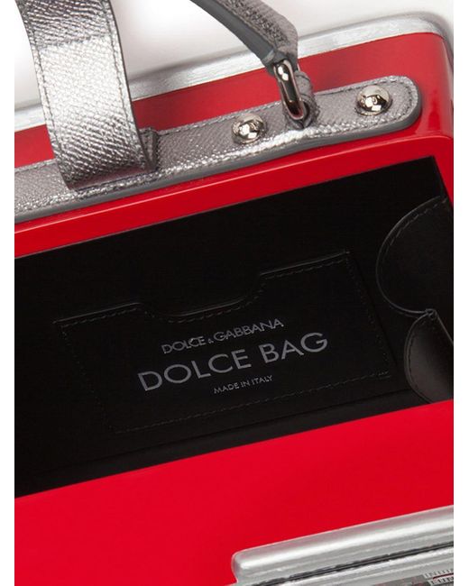 Dolce & Gabbana White Juke-box Dolce Box-Handtasche