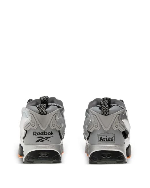 Reebok White Panelled Sneakers for men