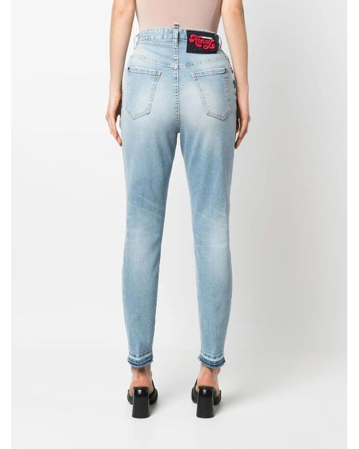 Vaqueros Rectos DSquared² de color Blue