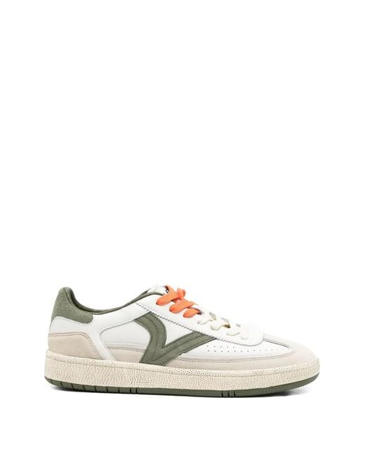 Victoria White Leather Sneakers for men