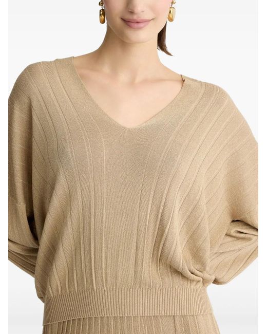 Liu Jo Natural Pullover Mit Lurex