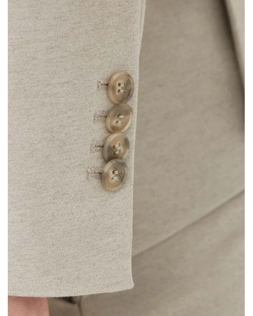 Bruuns Bazaar White Laybbfranco Two-Button Suit Jacket for men